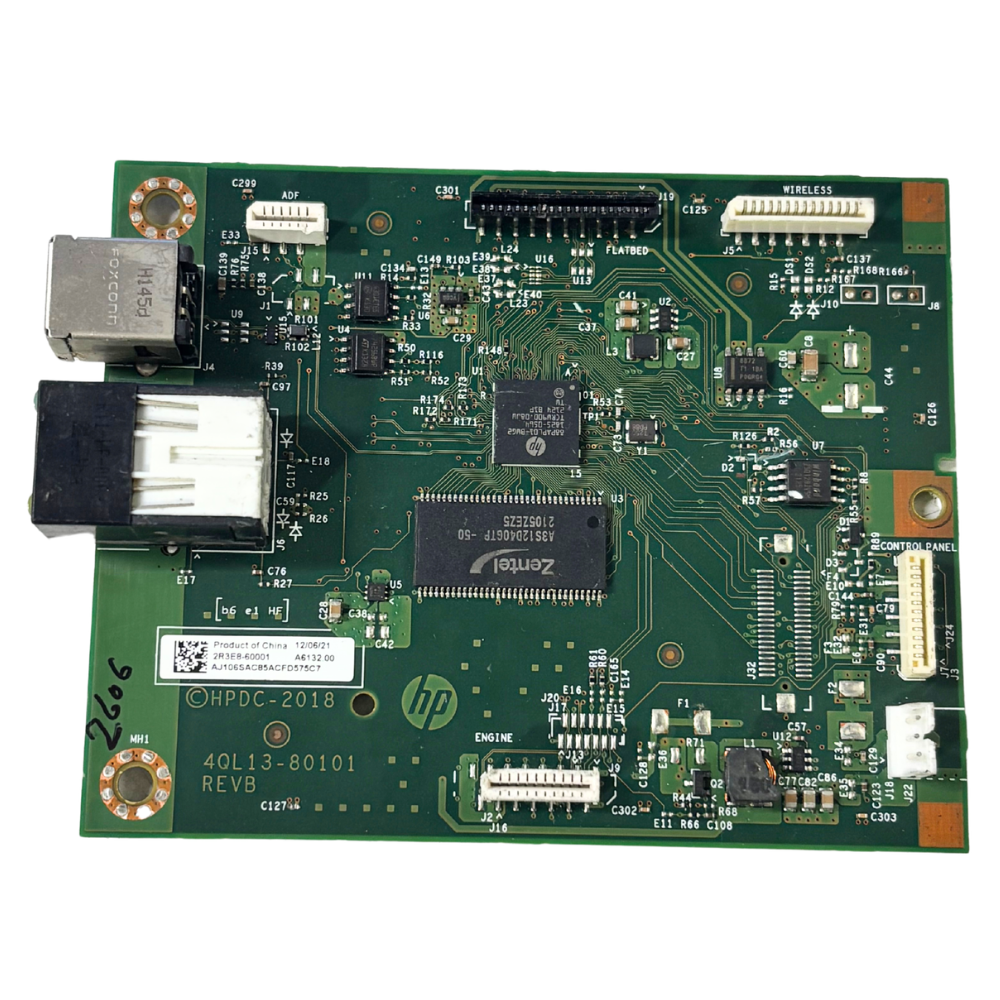 Formatter Board / Logic Board For HP LaserJet Tank MFP 2606dn Printer ((2R3E8-60001 / 4QL13-80201)