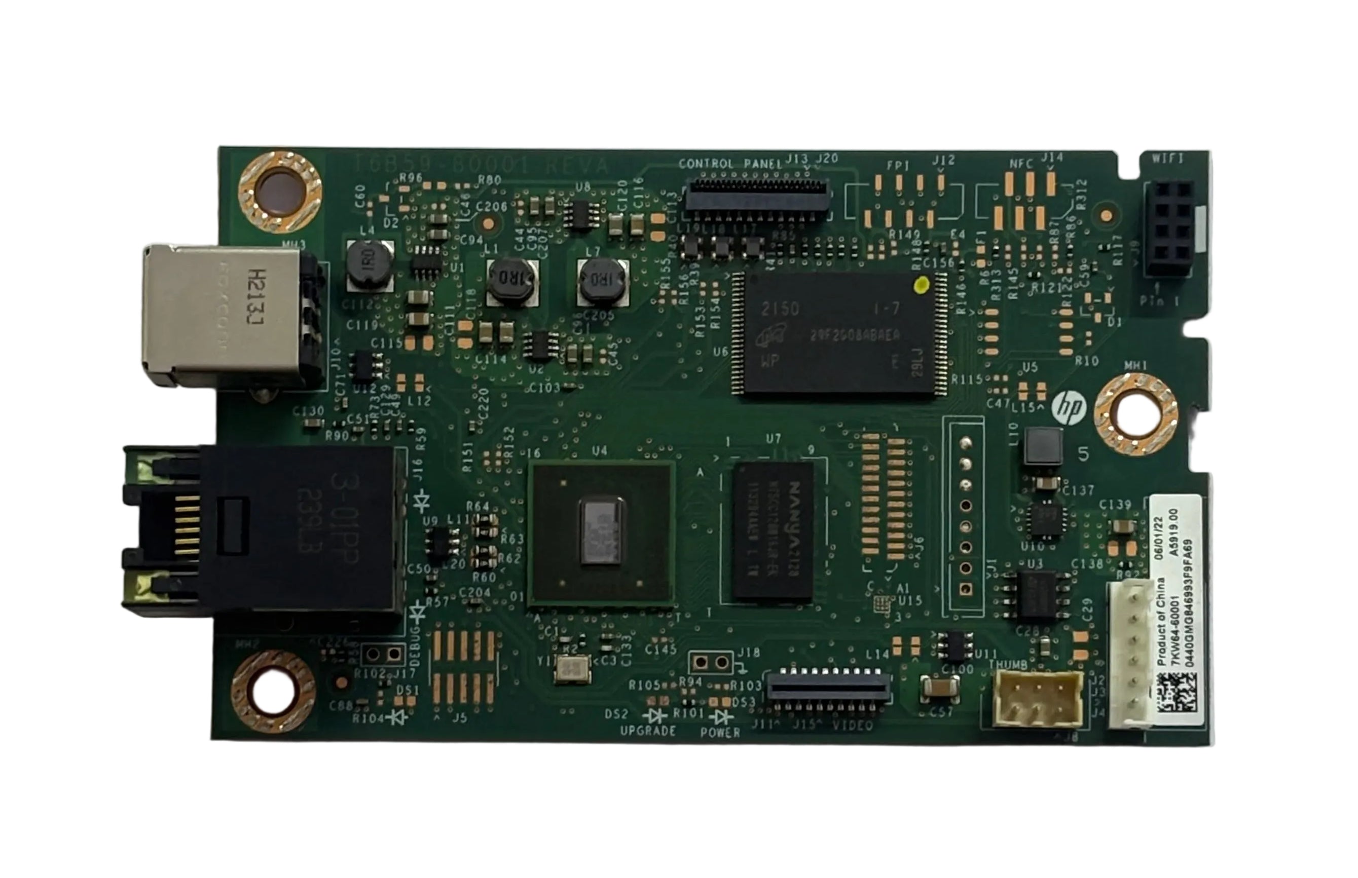 Formatter Board / Logic Board For HP Color LaserJet Pro M255dw Printer (7KW64-60001)