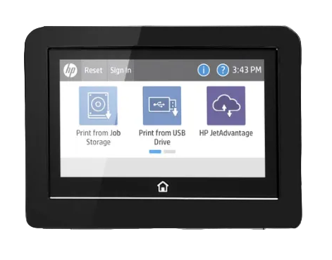 Control Panel For HP LaserJet Enterprise E60155 / E60165 / M610 Printer (Import)
