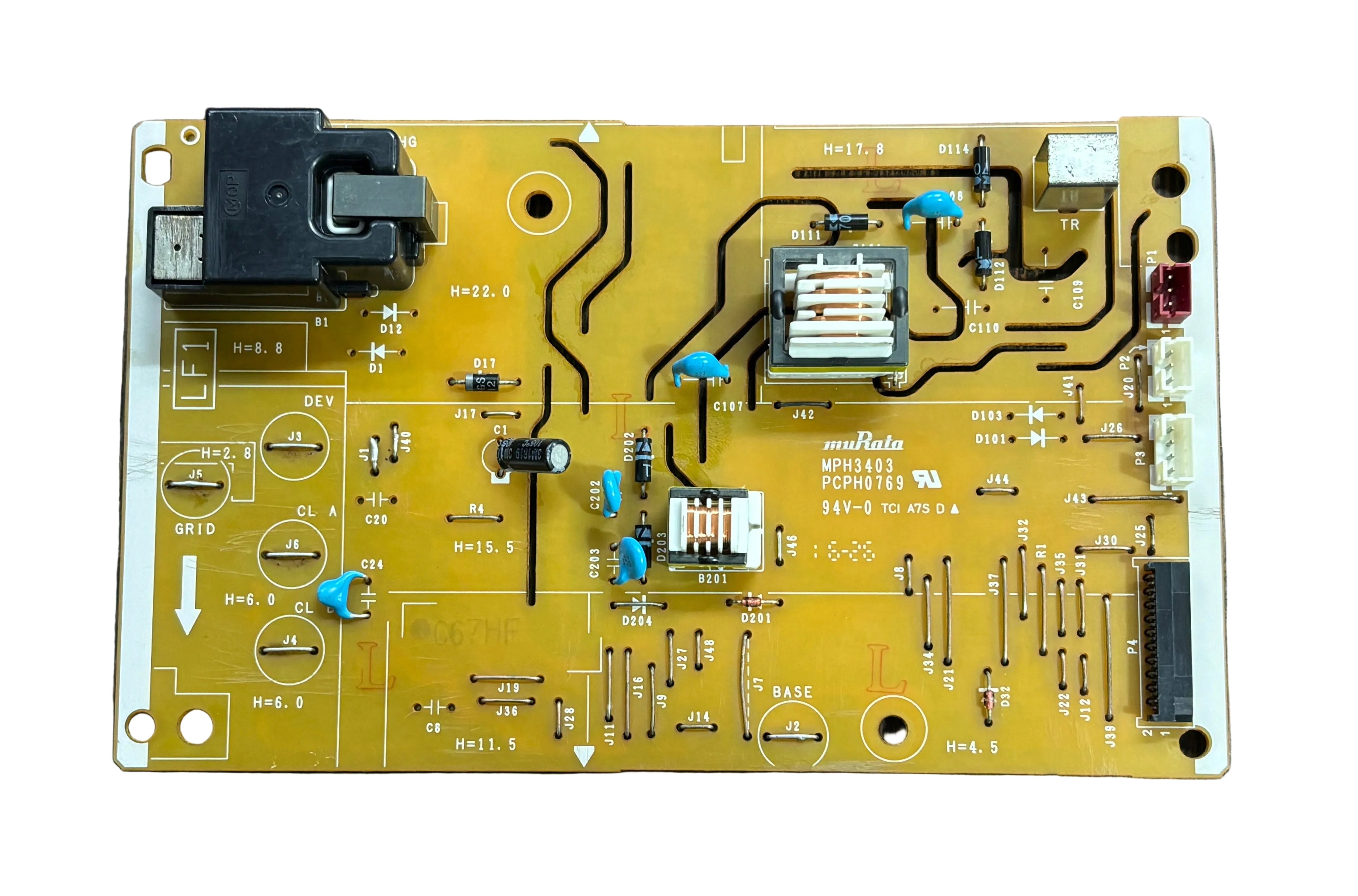 High Voltage Power Supply For Brother HL-L5100dn / L5000d / L5900dw / L6200dw / MFC-L6900dw Printer (MPH3403)