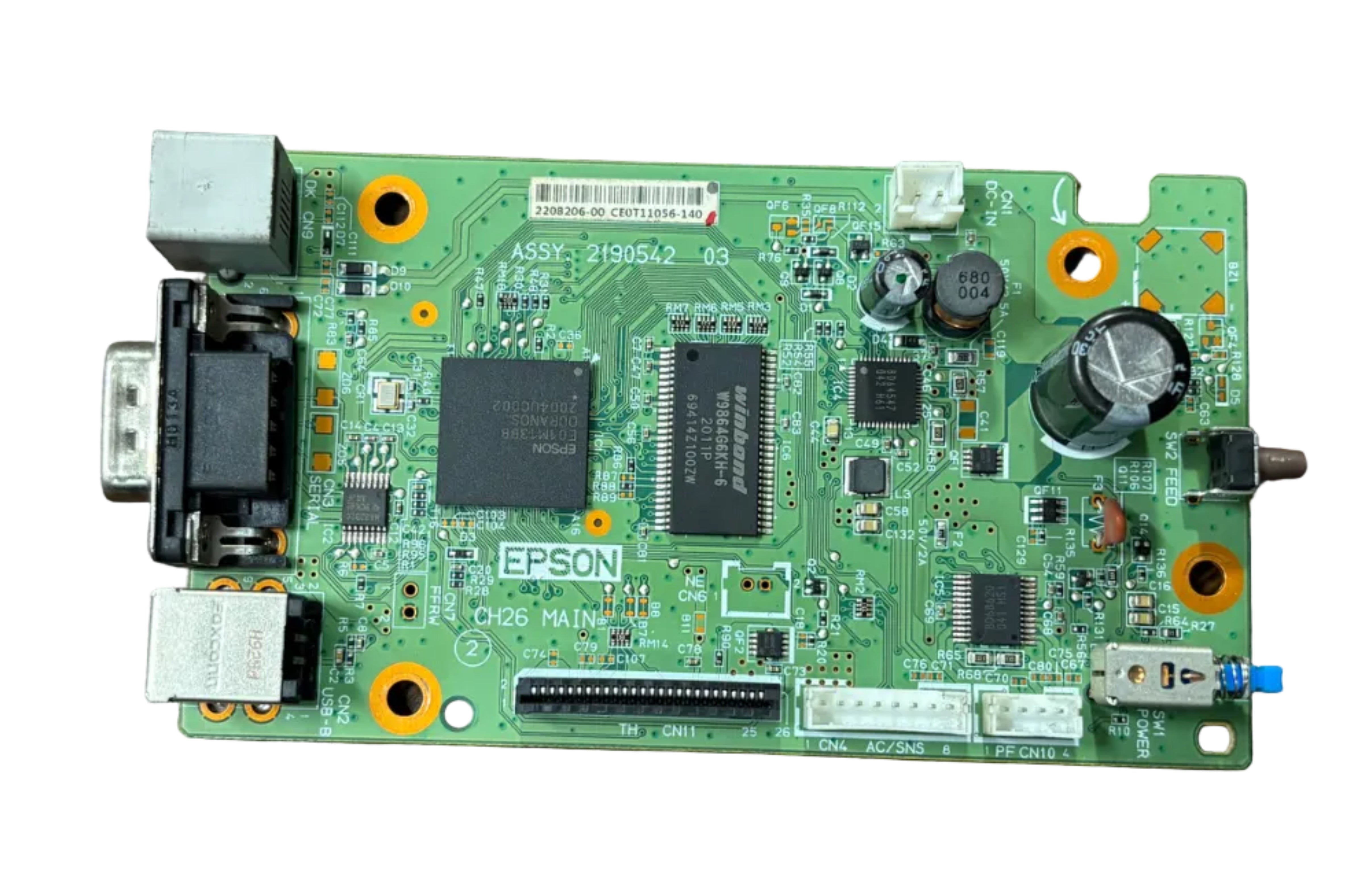 Formatter Board / Logic Board For Epson TM-T82x POS Printer (2208206 / 2190542)