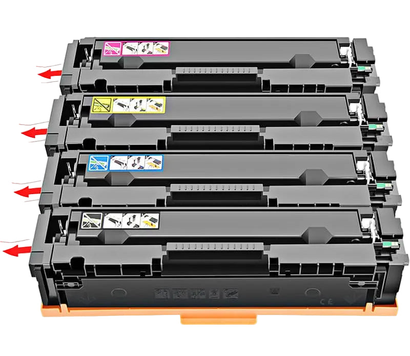 222a Cartridge For HP Color LaserJet Pro 3303sdw / 3302fdw / 3303fdw Printer (New Import) Set - With Chip