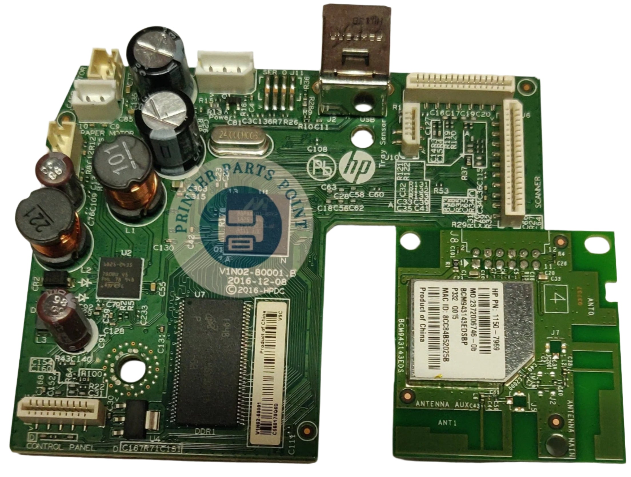 Formatter Board / Logic Board For HP Deskjet Ink Advantage Ultra 4729 / 4720 Printer (F5S65-60004 / F5S65-80004)