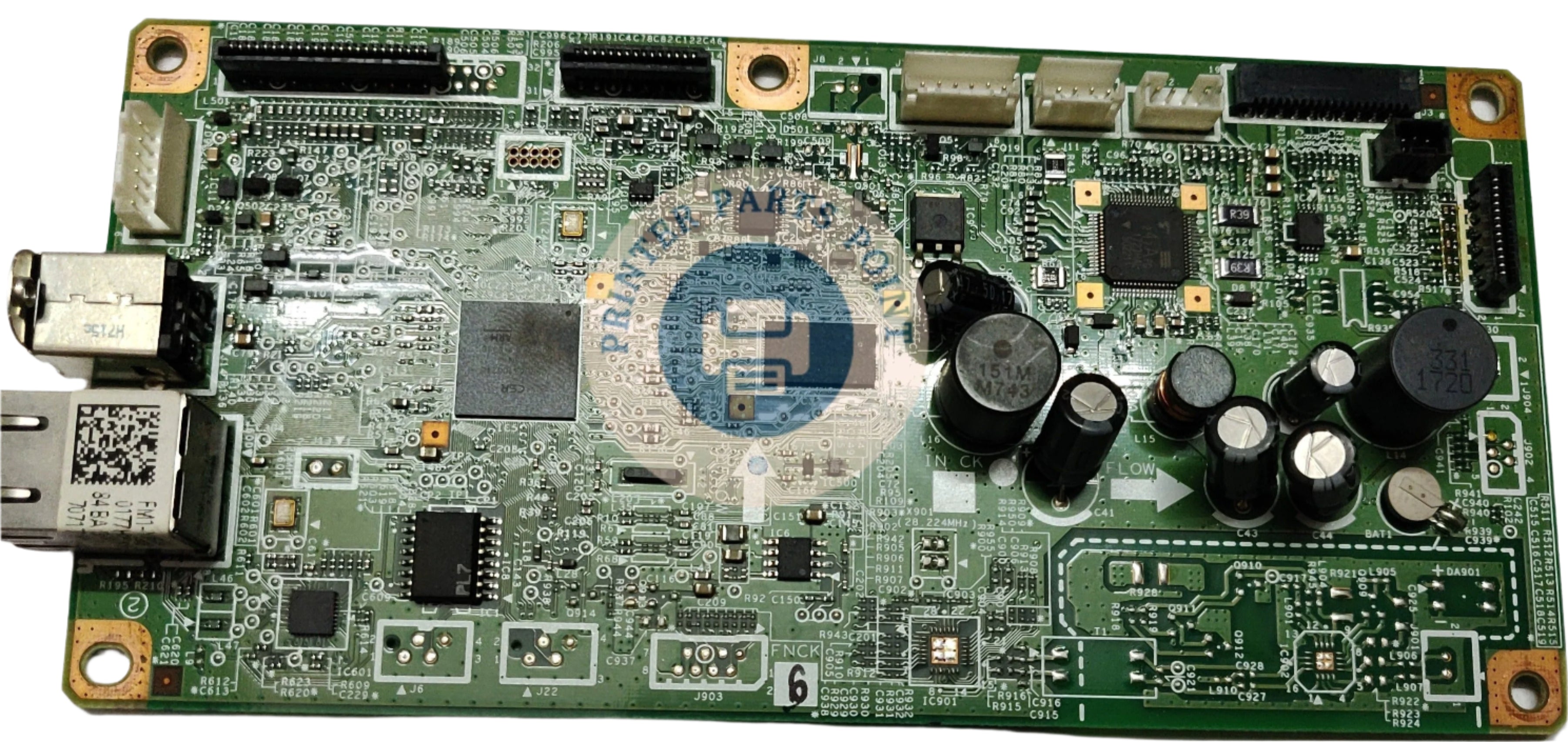 Formatter Board / Logic Board For Canon MF244dw Printer (FM1-Y866 / FK4-4155)