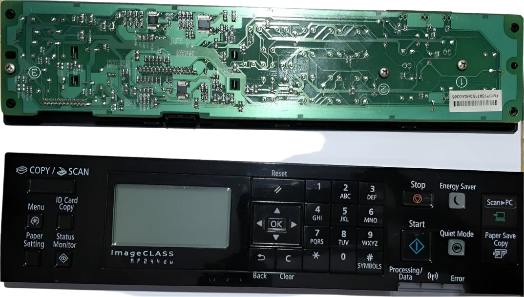 Control Panel For Canon Image Class MF244dw / MF241d / MF232w / MF264dw / MF221d Printer (FM1-Y964)