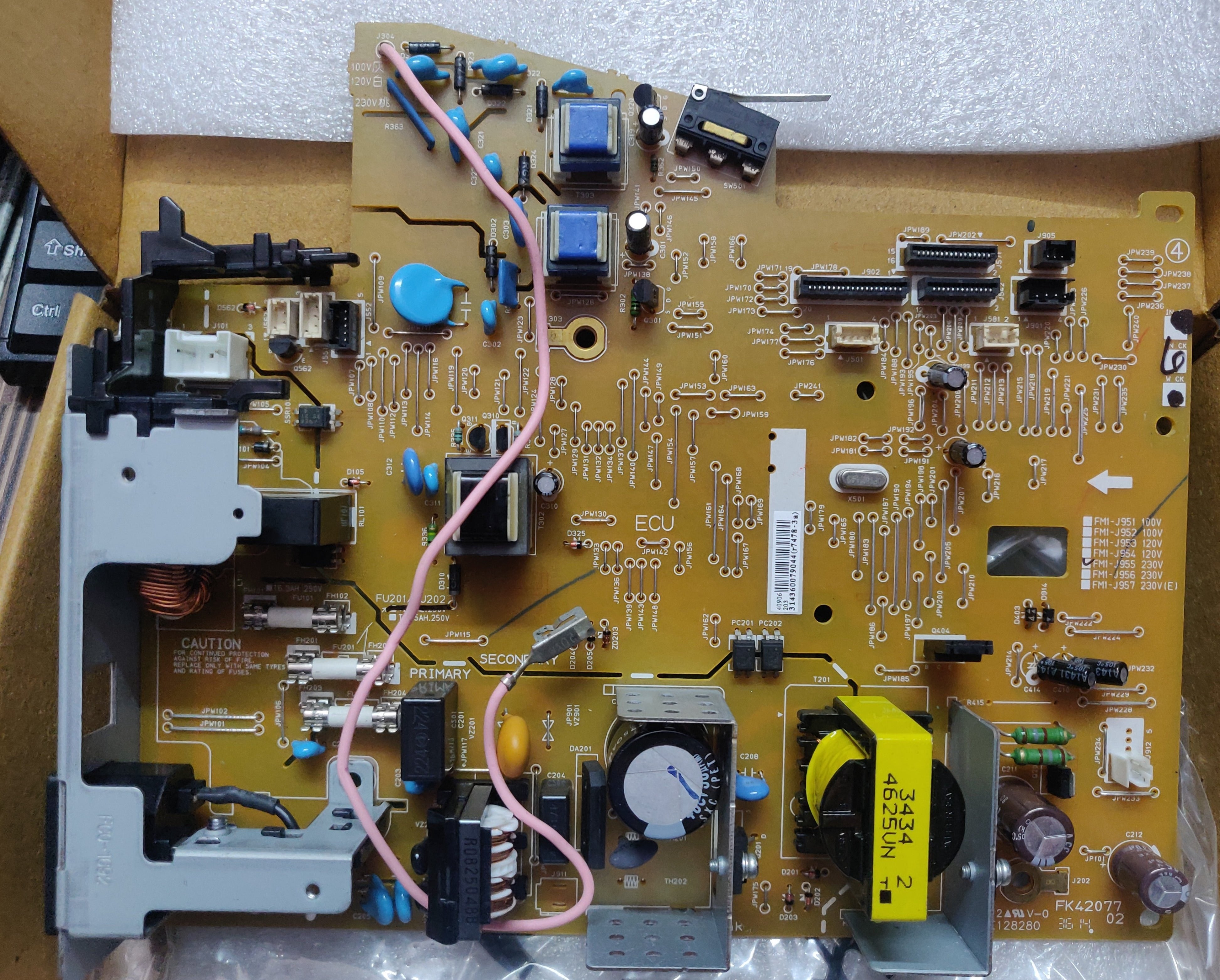 Power Supply / DC Board For Canon Image Class MF226dn / MF229dw / MF22