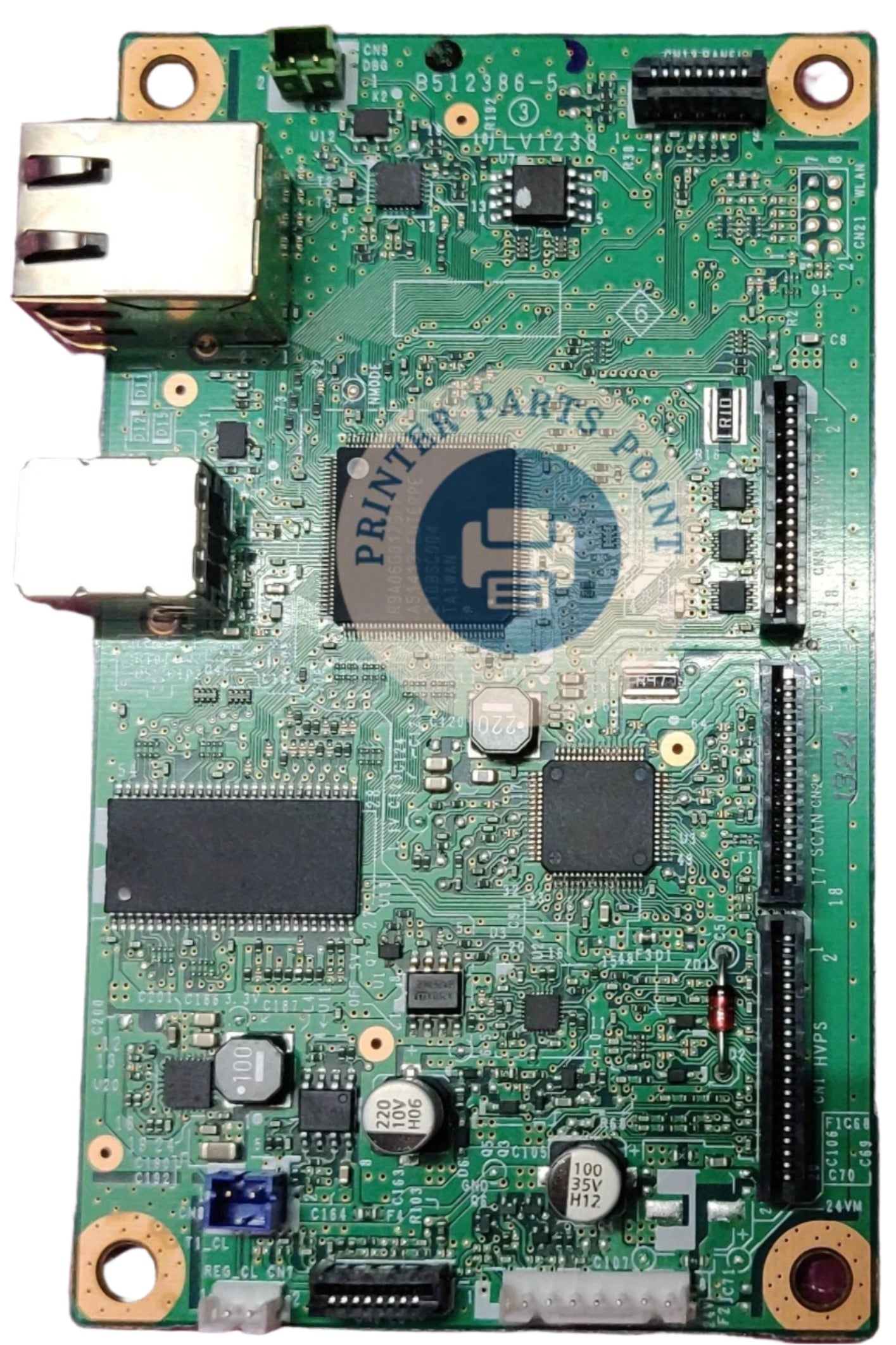 Formatter Board / Logic Board For Brother HL-L2361dn / L-2360dn Laser Printer (LV1324001 / B512386-5)
