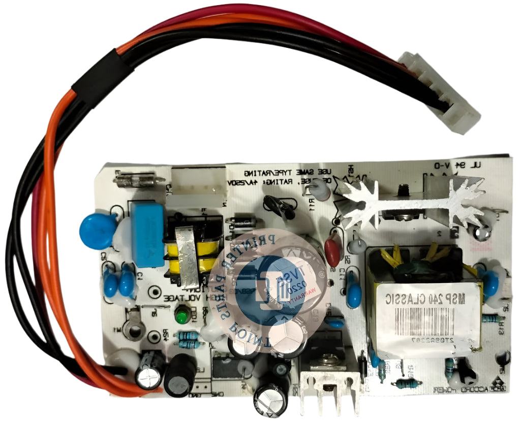 Power Supply For TVS MSP240 Classic Plus Printer