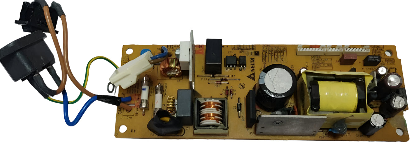 HQRP 10ft AC Power Cord For Brother Printers - White IEC C13 To NEMA 5-15P Cable, UL Listed