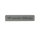 Front Sticker For HP LaserJet 1020 Plus / 1020 / 1018 (New)