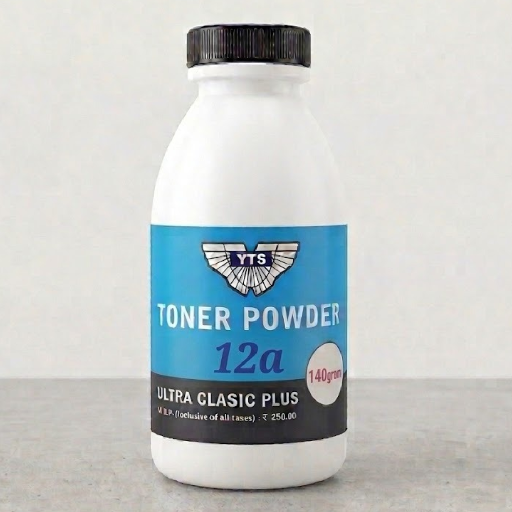 12A Toner Powder (140 Gram Polyester) For HP LaserJet 1020 / M1005 / P2055 / LBP 2900 / M401 (49A / 80A / 53A / 11A / 55A)
