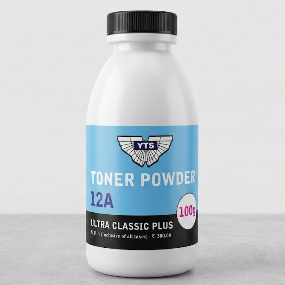 12A Toner Powder (100 Gram) For HP LaserJet 1020 / M1005 / P2055 / LBP 2900 / M401 (49A / 80A / 53A / 11A / 55A)