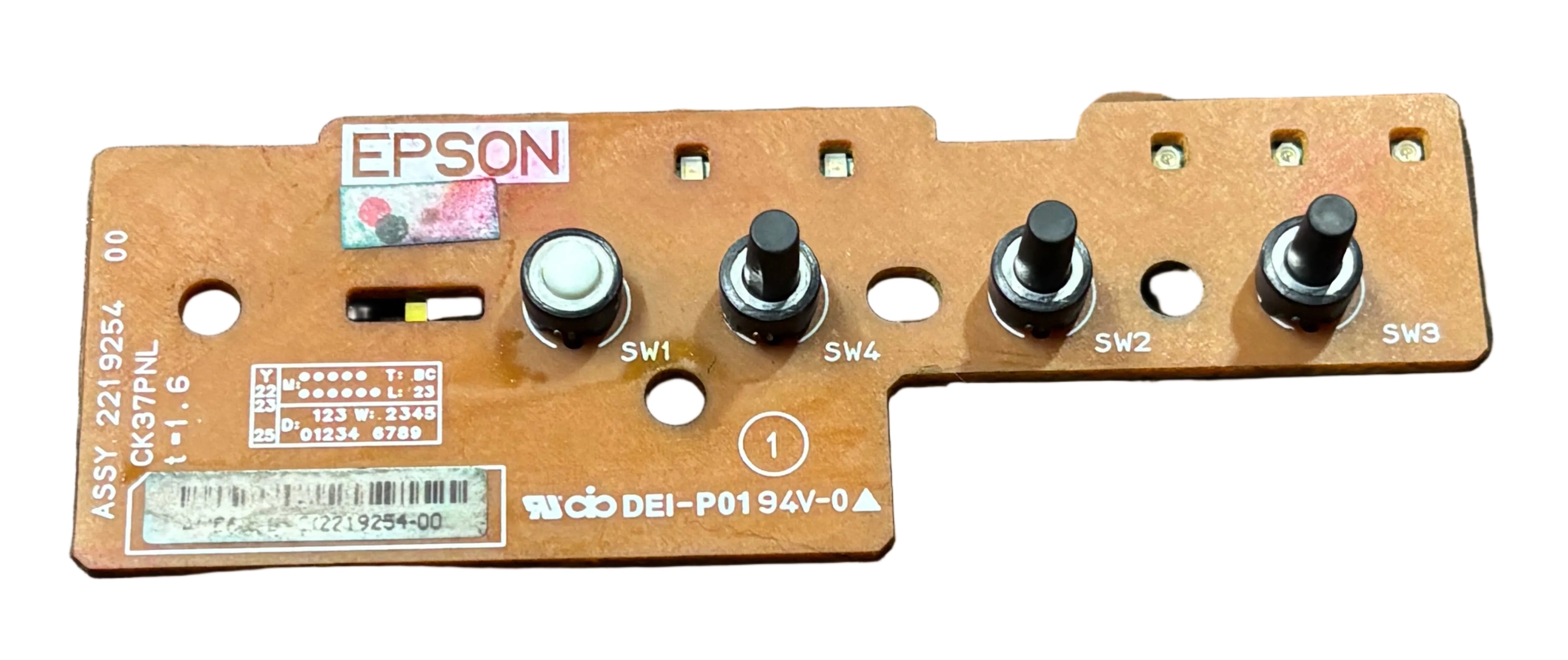 Control Panel For Epson EcoTank L8050 / L18050 Ink Tank Photo Printer (2219254)