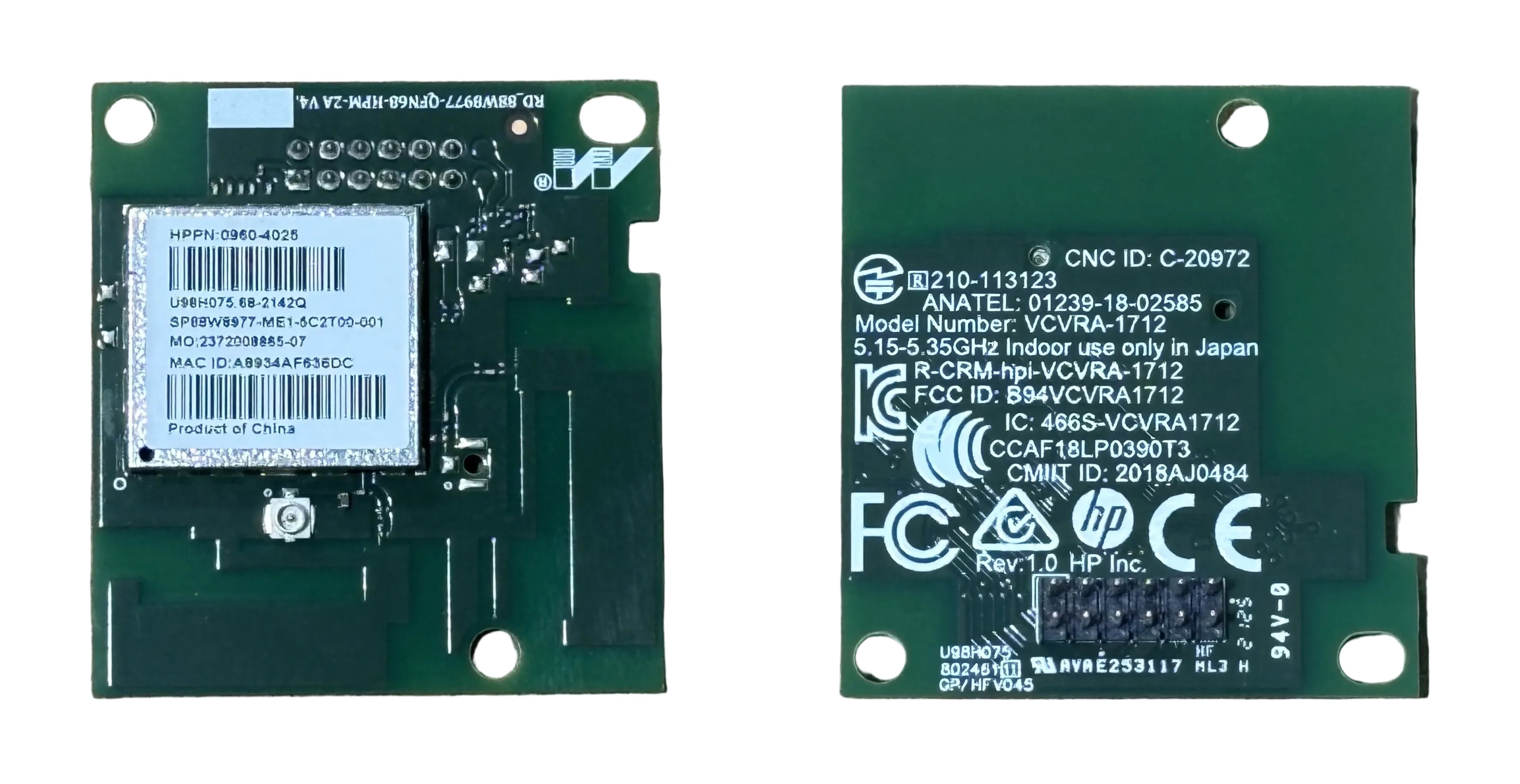Wifi Card For HP LaserJet Pro M405dw / M329dw / M429dw / 4104dw Printer (VCVRA-1712)