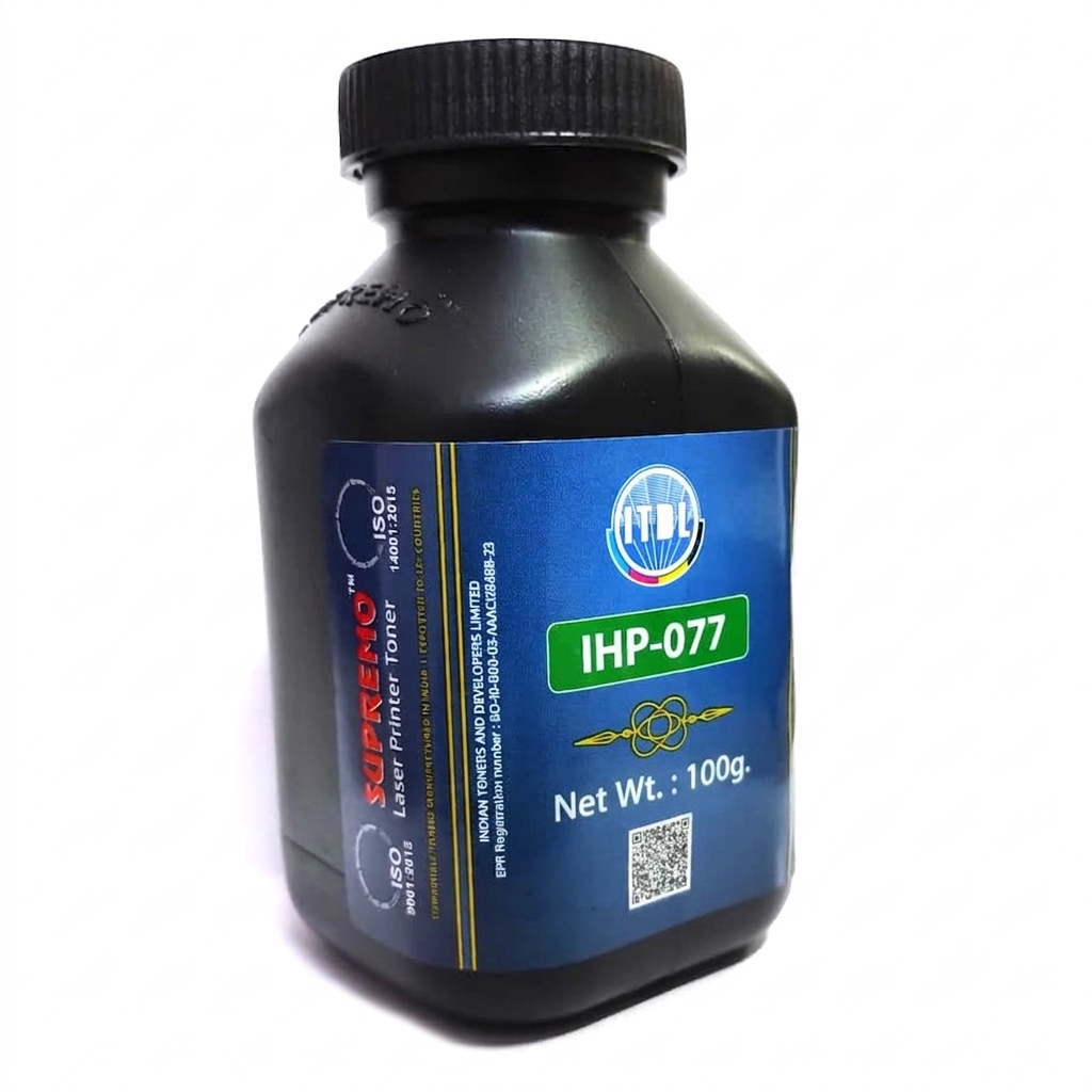 IHP-077 ITDL Toner Powder (100 Gram) 28A / 77A / 152A / 137 / 052 / 057 For HP M305 / M403dn / M405 / M427 / M429 / 4004 / MF445 (Import New)