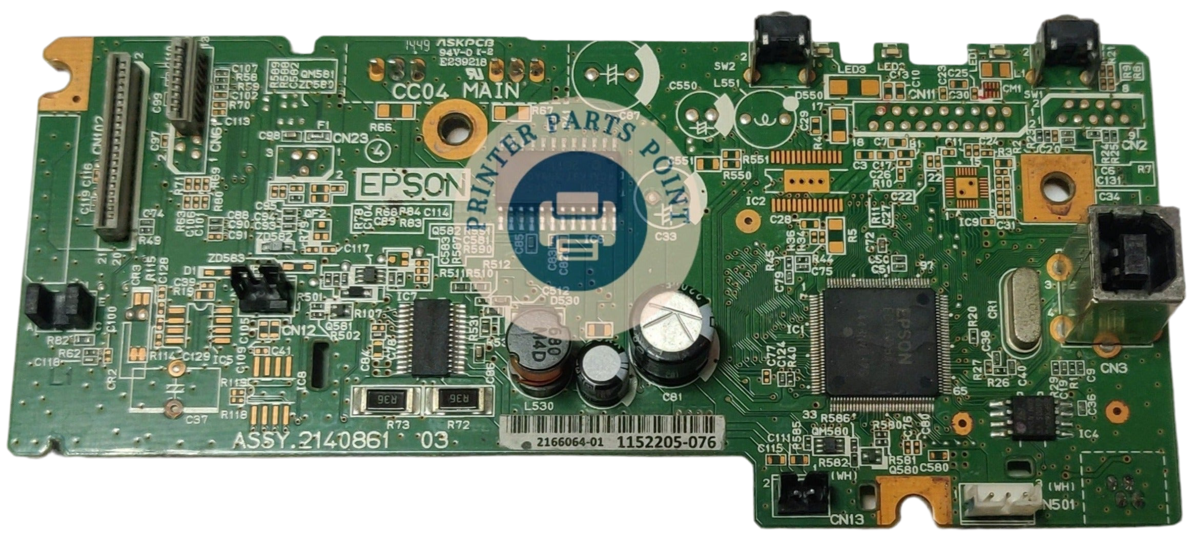 Formatter Board / Logic Board For Epson Eco Tank L130 Printer (2166064 / 2140861)
