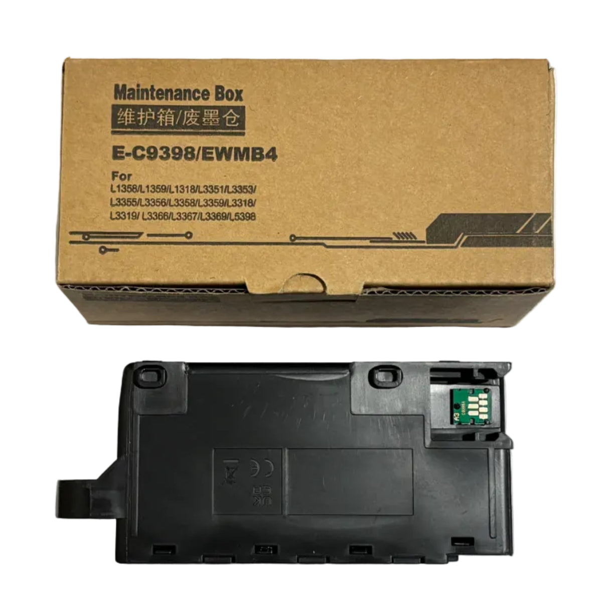 C9398 Maintenance Box For Epson  L3310 / L3350 / L3360 Printer (Import New)
