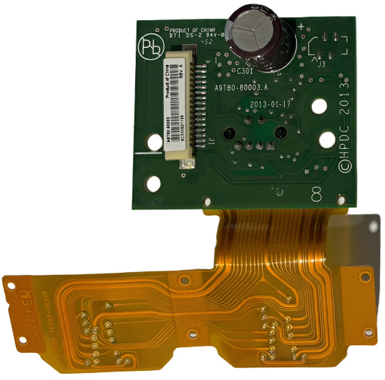 Carriage PCB For HP DeskJet Ink Advantage 3545 / 4535 / 5075 (A9T80-80001 / A9T80-60003)