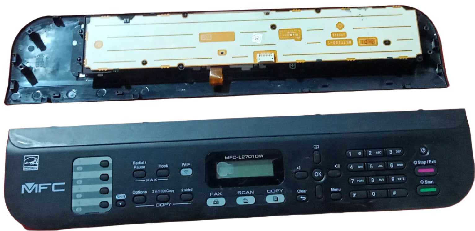Control Panel For Brother MFC-L2701dw Laser Printer (B57T100-1)