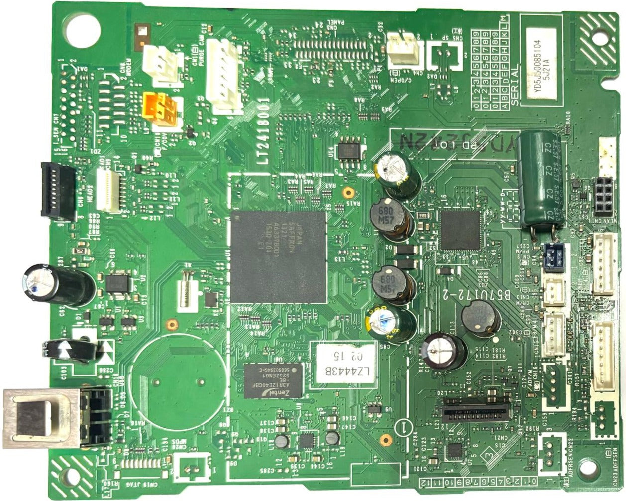 Formatter Board / Logic Board For Brother DCP-T500w Color Ink Tank Printer (LT2418001 / B57U172-2)