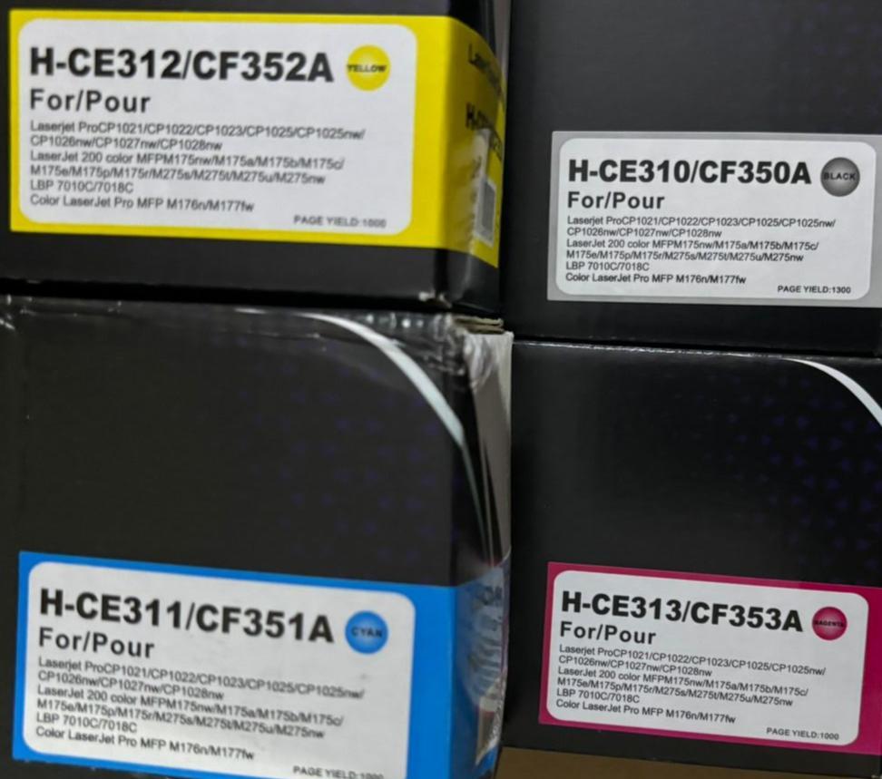 CE310 Cartridge For HP LaserJet Pro CP1025 / M175 / M176n / M177fw / M