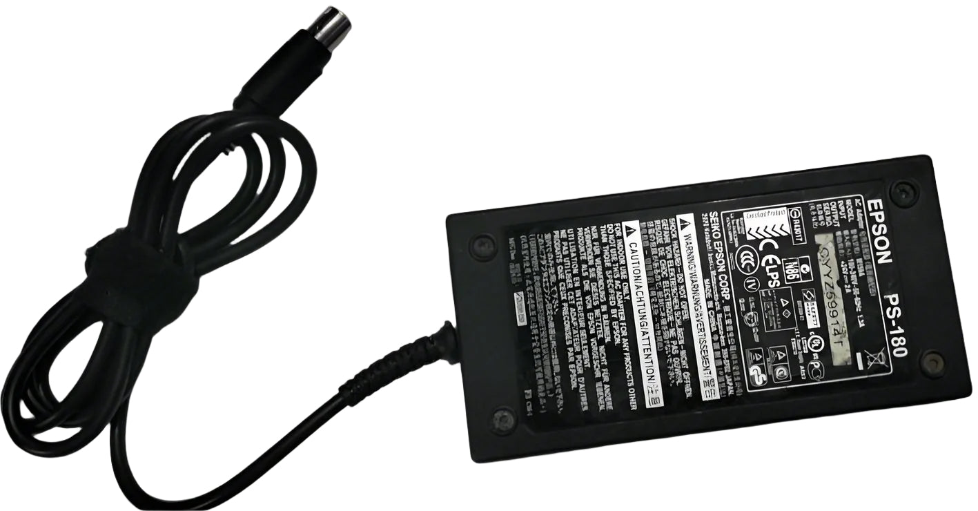 Power Adapter For Epson TM-T82 / T88IV / T88V / T88 Thermal POS Printer (50.4W - 24v 2.4A)