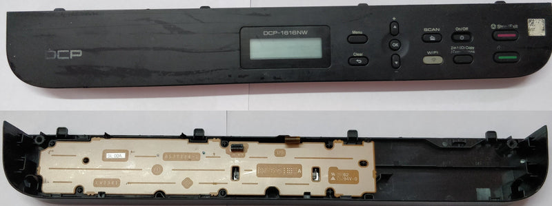 Control Panel / Display Panel For Brother DCP-1616NW (LV1341 / B57T124-1)