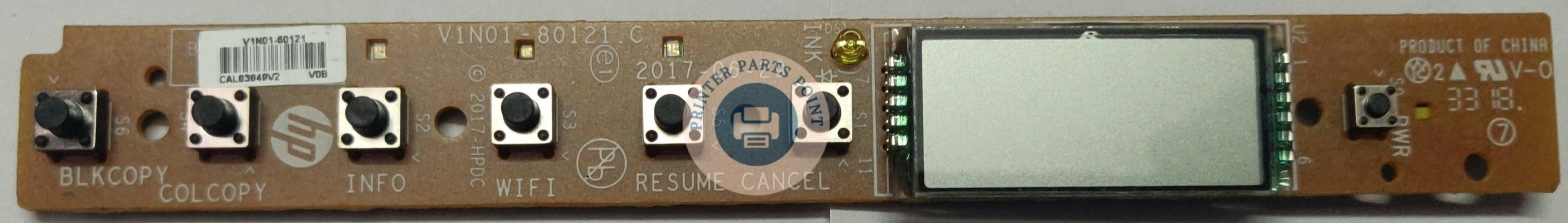 Control Panel For HP Deskjet 2676 / 2677 / 2621 / 2675 / 2778 / 2729 Printer