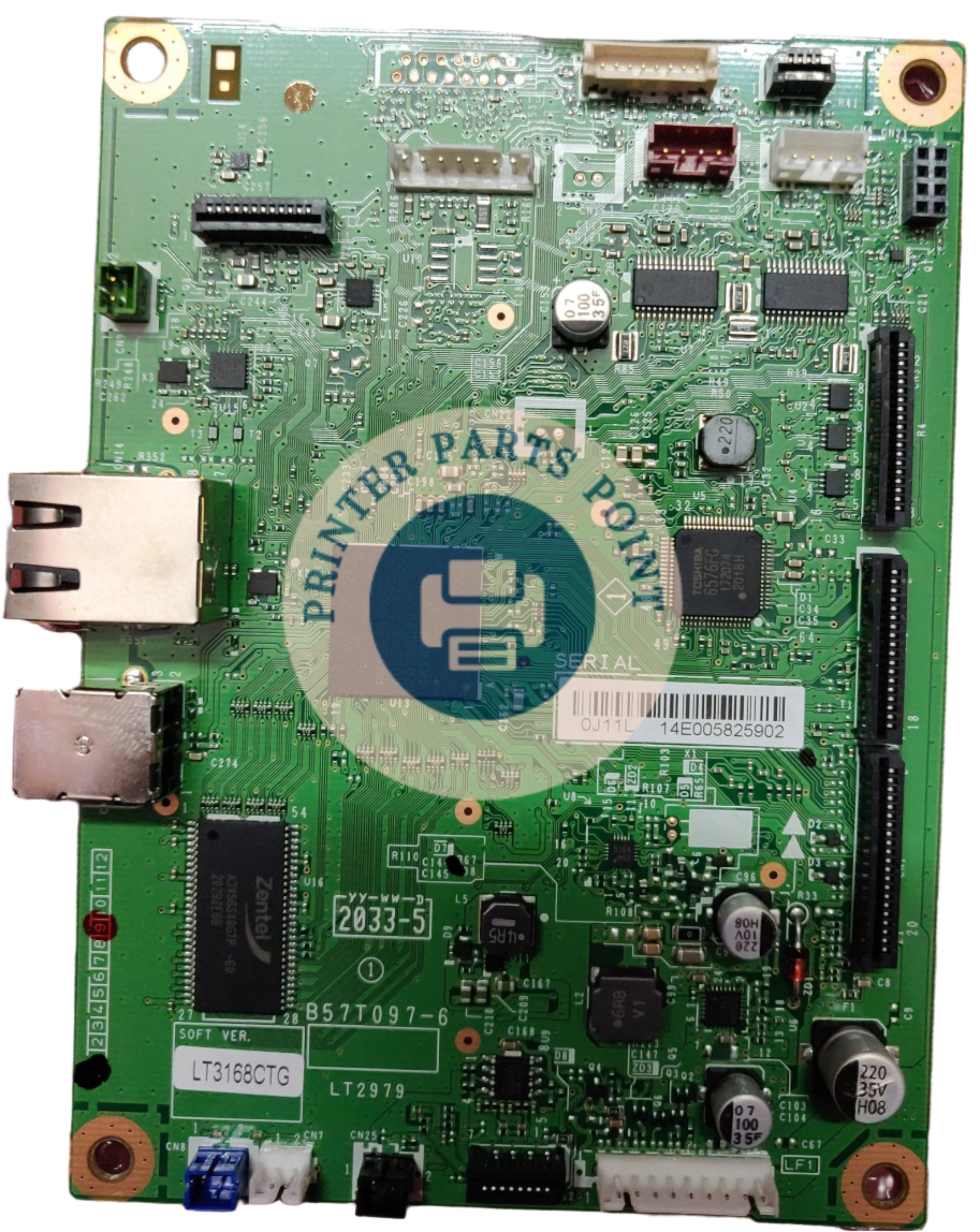 Formatter Board / Logic Board For Brother DCP-L2541dw / L2540dw Laser Printer (LT3168001 / B57T097-6)