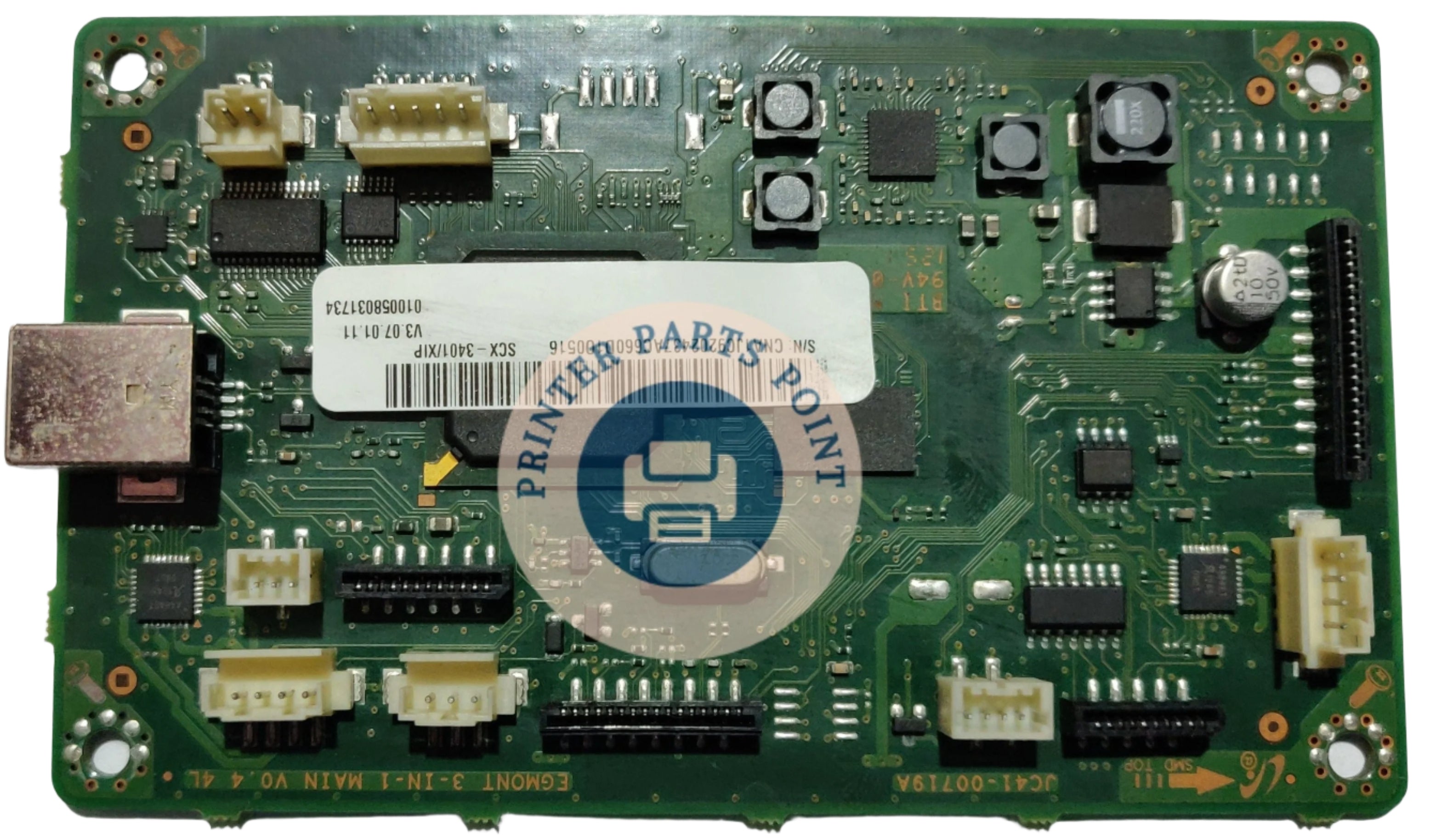 Formatter Board / Logic Board For Samsung SCX-3401 Laser Printer (JC41-00719A)