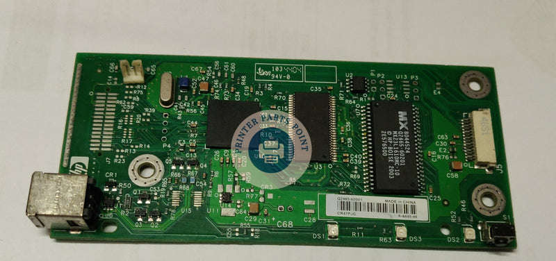 Formatter Board / Logic Card For HP LaserJet 1010 (Q2465-60001)